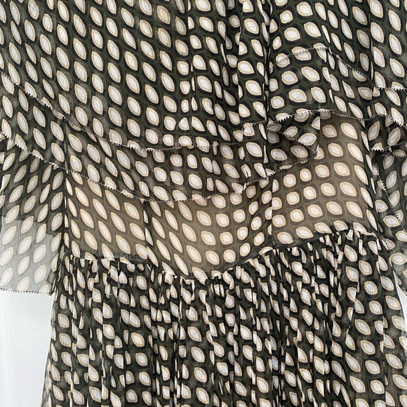 Jason Wu Silk Printed Dress - Picture 6 of 9